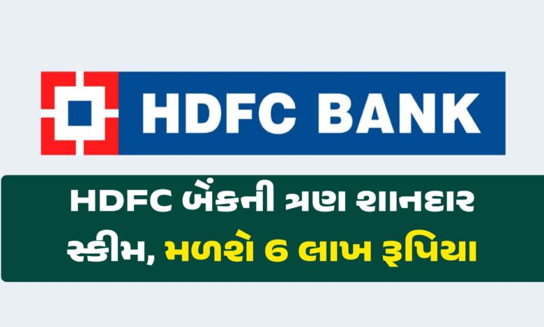 1 લાખના બની જશે 6 લાખ રૂપિયા, જાણો HDFC MF ની ત્રણ શાનદાર સ્કીમ