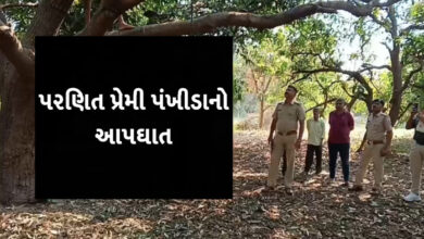 બે સંતાનના પિતાએ પરણિત પ્રેમિકા સાથે જીવન ટૂંકાવ્યું, વાડીમાંથી લટકતી મળી પ્રેમી પંખીડાની લાશ