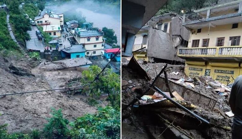 Uttarakhand : ઉત્તરાખંડના ચમોલીમાં મધ્યરાત્રિએ આભ ફાટ્યું, થરાલી ગામમાં તબાહી, ઘરો કાટમાળ નીચે દટાયા 1 thenewsdk.in