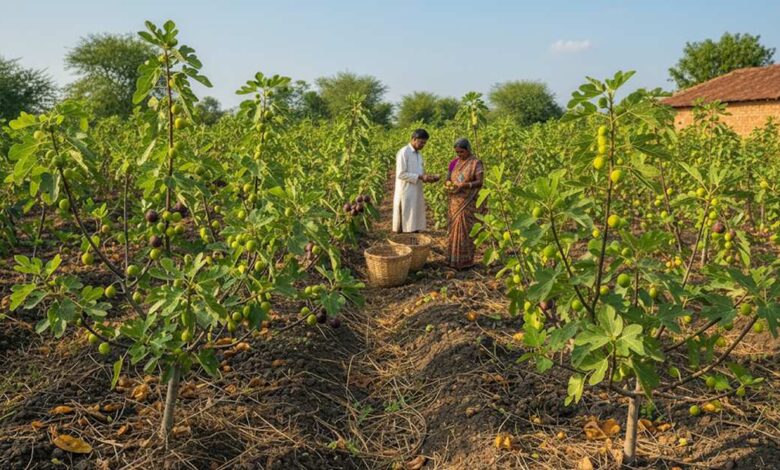 Natural farming : અમરેલીના ખેડૂત દંપતી અંજીર ઉગાડીને વર્ષે ₹22 લાખ કમાયા 1 thenewsdk.in