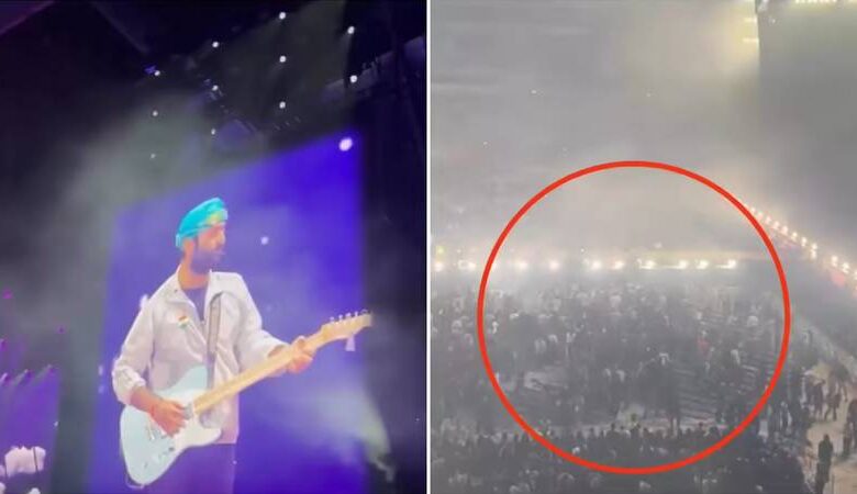Arijit singh london concert : અરિજિત સિંહના કોન્સર્ટમાં અચાનક વીજળી ગુલ, લંડનમાં મચી અફરાતફરી 1 thenewsdk.in
