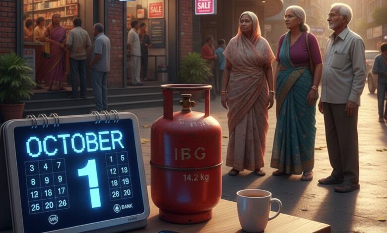 Rule Change : 1 ઓક્ટોબરથી LPGના ભાવ બદલાશે, સાથે જ બેન્ક અને રેલવેના નિયમો પણ લાગુ થશે 1 thenewsdk.in