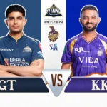 અમદાવાદમાં ટક્કર! Gujarat Titans સામે Kolkata Knight Riders, પ્રથમ જીત માટે રહાણેની જંગ
