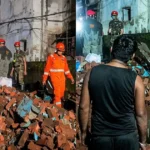 Bhiwandi Building Collapse News : મહારાષ્ટ્રના ભિવંડીમાં મોતનો કાટમાળ! 4 માળની ઈમારત ધરાશાયી, 6 લોકોના દર્દનાક મોત