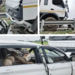 Junagadh Accident જૂનાગઢના મજેવડી પાસે ગમખ્વાર અકસ્માત, સોમનાથ અસ્થિ વિસર્જન માટે જતા બનાસકાંઠાના પરિવારની કાર ટ્રકમાં ઘૂસી; 4ના મોત