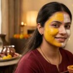 Karwa Chauth : કરવા ચોથ પહેલાં મેળવો કુદરતી નિખાર! કેસર અને હળદરનો આ ફેસ પેક ચહેરા પર લાવશે ગોલ્ડન ગ્લો!